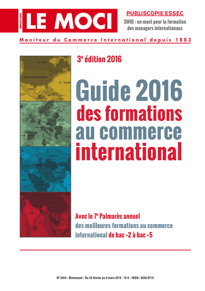 Guide 2016 Des Formations Au Commerce International - Le Moci